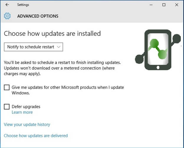 Disable automatic restarts