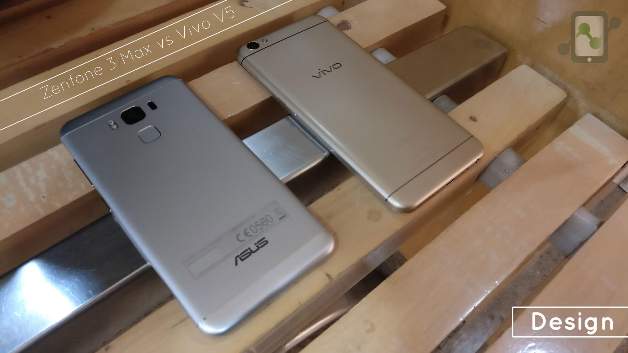 Asus Zenfone 3 Max vs Vivo V5 Design Review