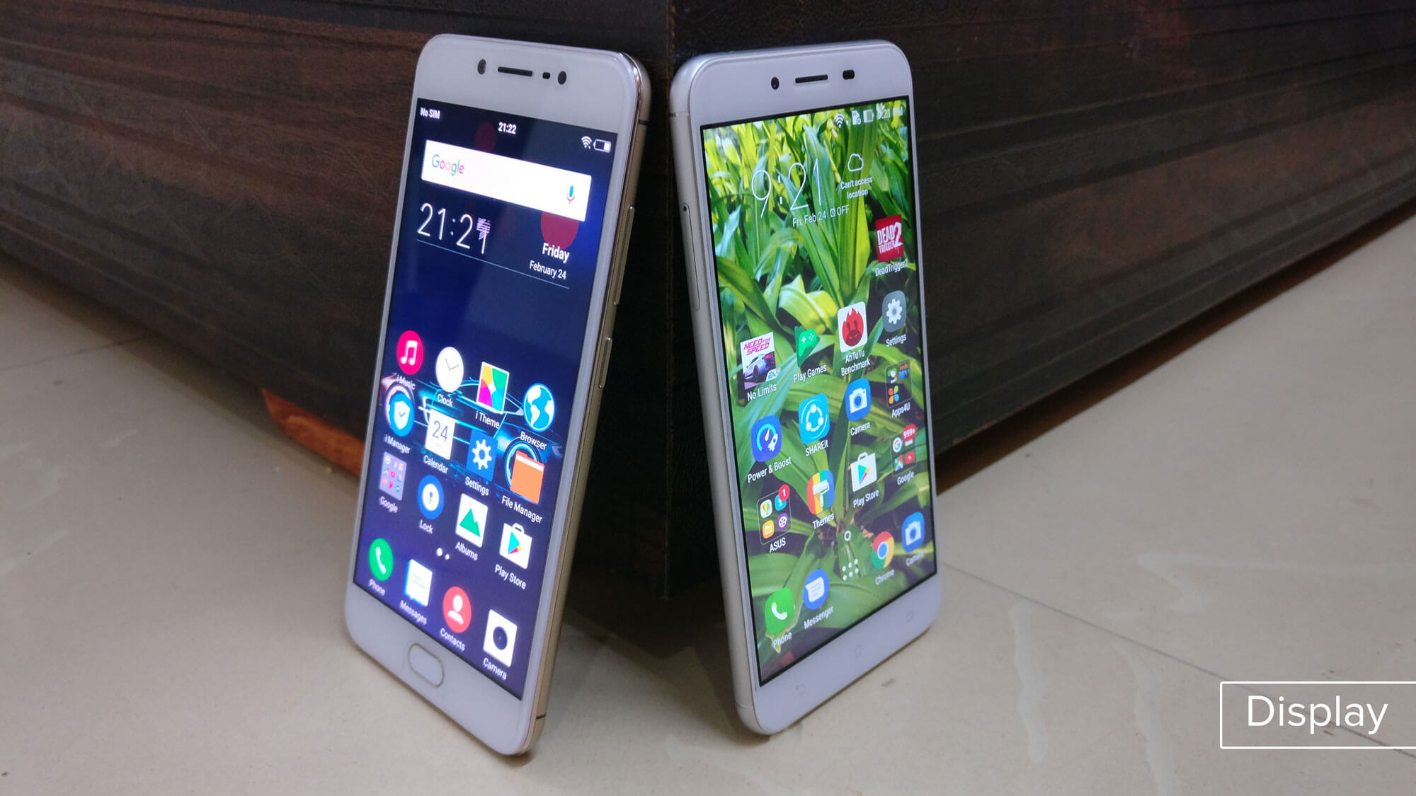 Asus Zenfone 3 Max vs Vivo V5 Display comparison review