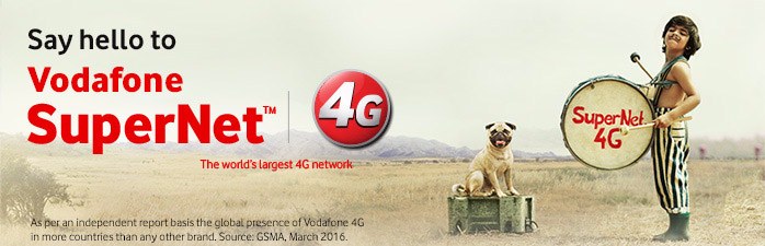 Vodafone 4G plans 2017