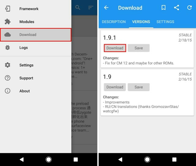 Xposed download