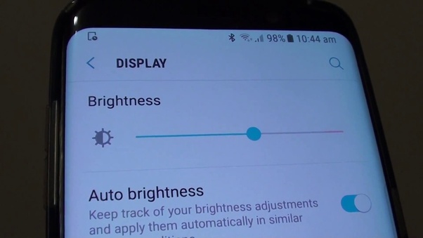 Auto Brightness Saves Battery