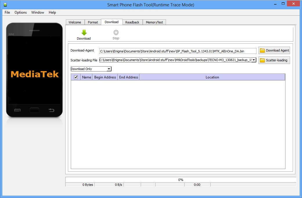 Sp flash tool mt6572_android_scatter free