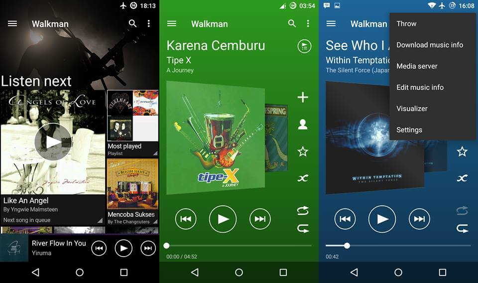 will the heos app work on sony walkman