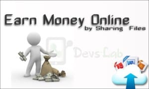 Earn Online by Sharing files