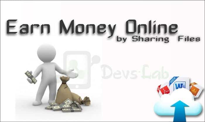 Earn Online by Sharing files