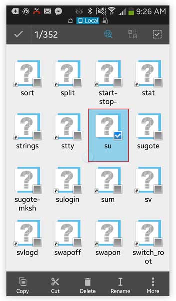 Unroot any Android device using File manager
