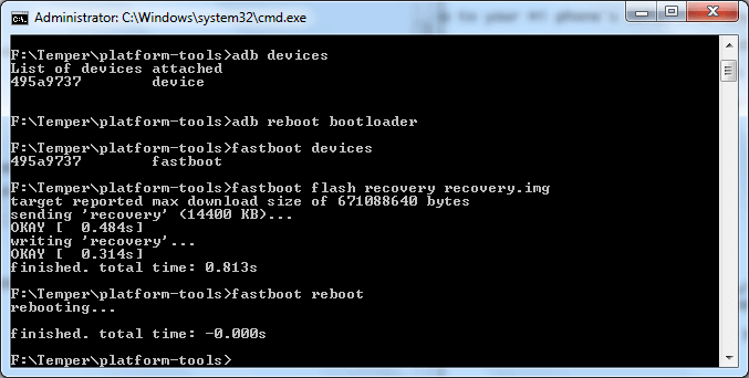 fastboot flash recovery oneplus 2