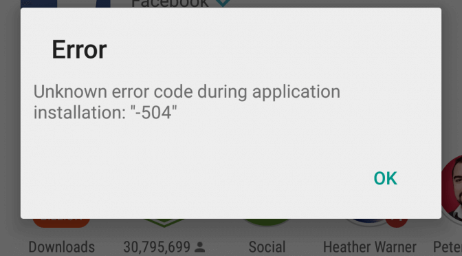 Código de error 504