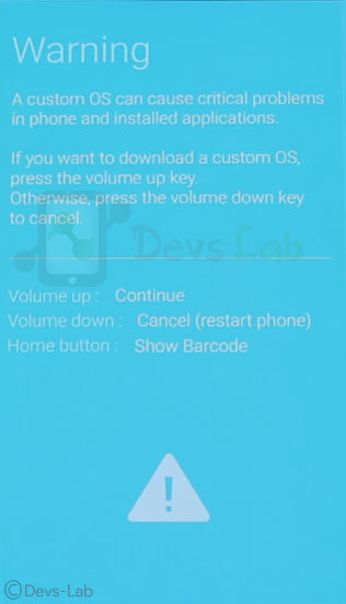 Download Mode in Samsung Galaxy Note 5