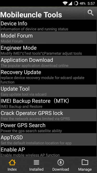 Mobileuncle MTK Tools