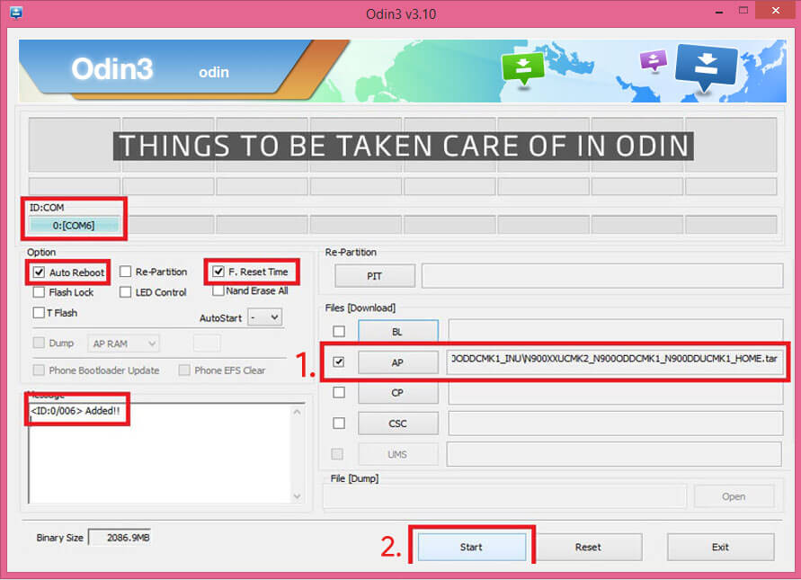 Samsung Galaxy Note 5 Flash Stock Firmware using Odin