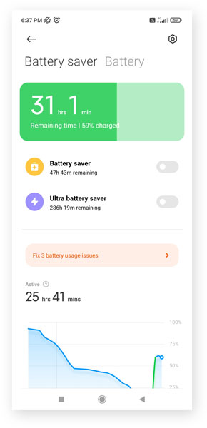 Ultra Battery Saver