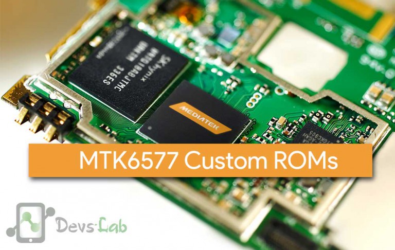 List of all Custom ROMs for MTK6577 (MT6577) devices