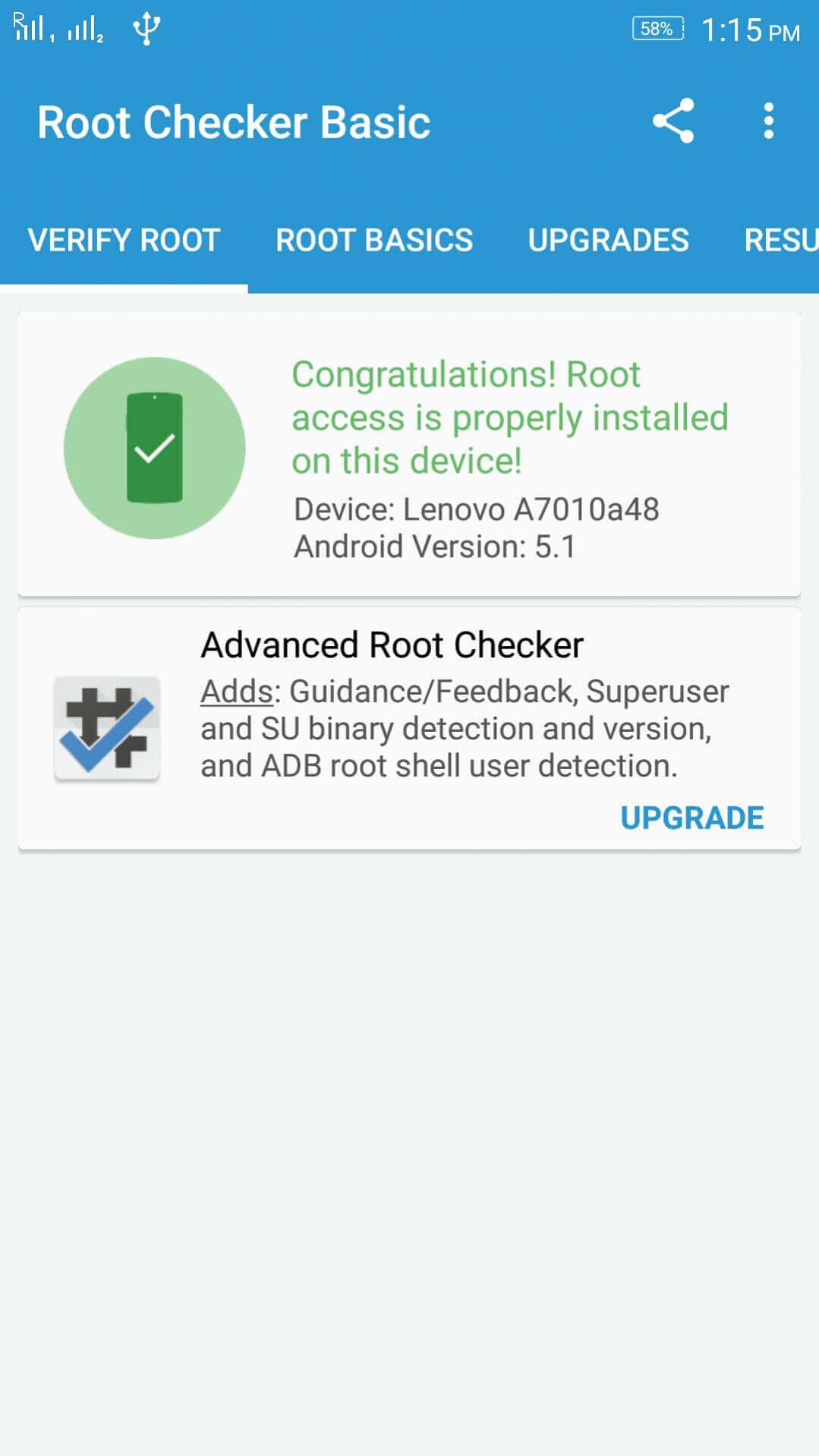 Rooted Lenovo K4 Note