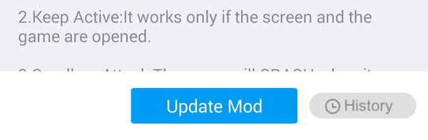 XMOD Mod update error fix