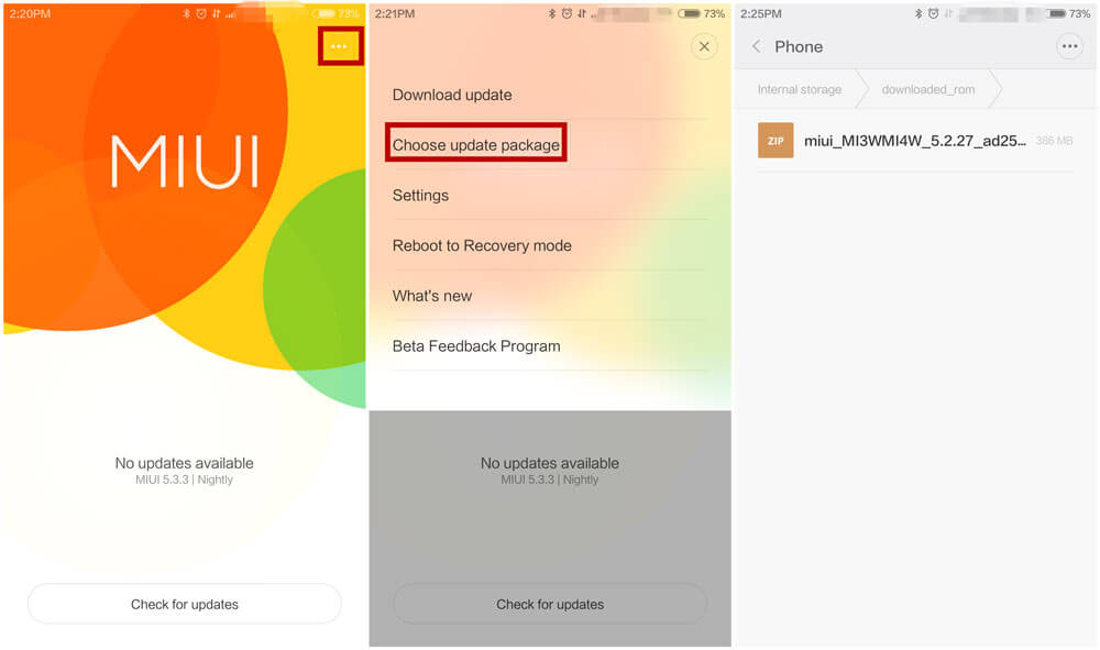 How to Install Stock ROM in MIUI Xiaomi
