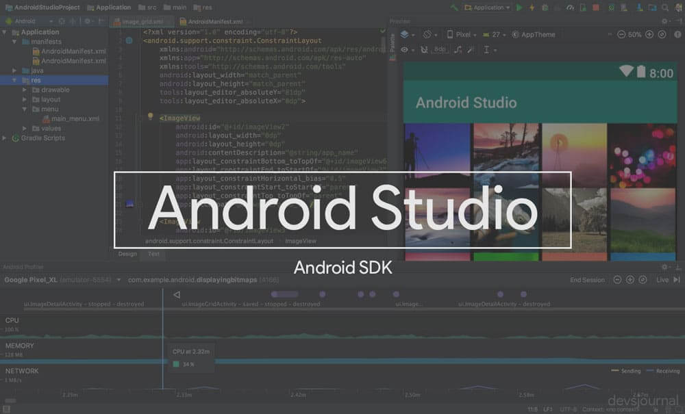 android studio sdk adb