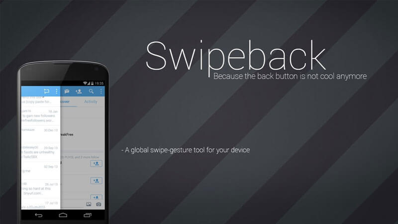 Xposed Module Swipeback