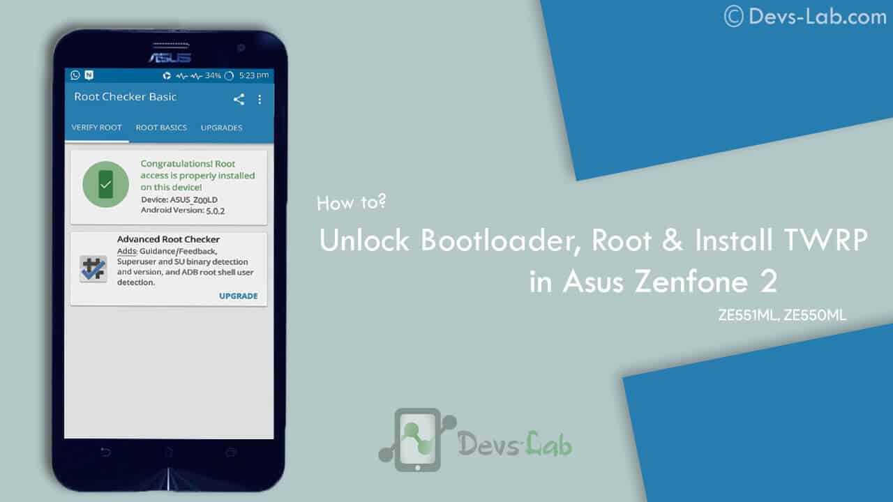 Root Asus Zenfone 2 ZE551ML, ZE550ML