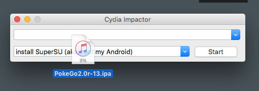 Installing Pokemon GO++ using Cydia Impactor