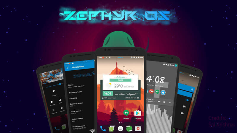 Zephyr OS Moto G3