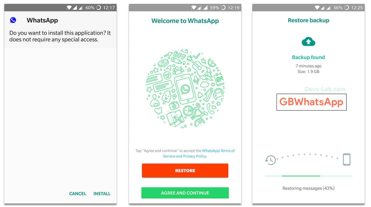 Download GBWhatsApp APK 7.20 June 19 - DevsJournal