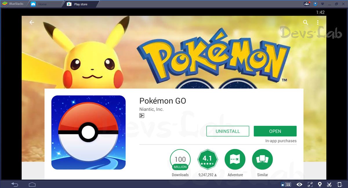 Installing Pokemon GO in Bluestacks