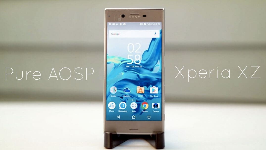 Pure AOSP ROM for Sony Xperia XZ