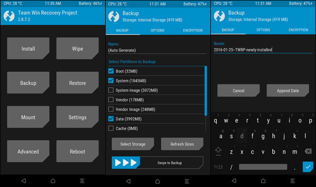 How to create TWRP backup of your device