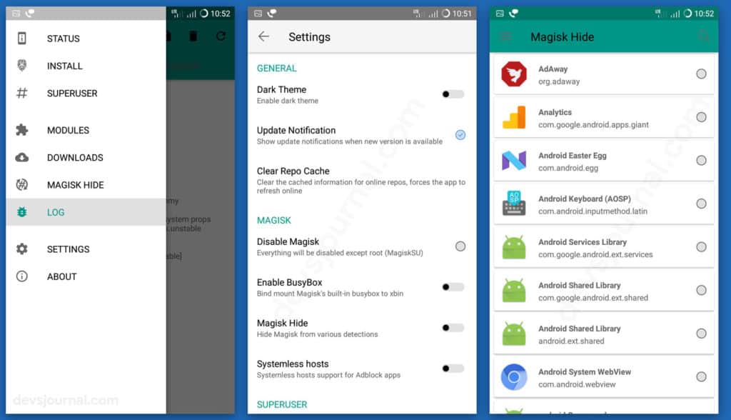 How to hide root from Android Apps using Magisk