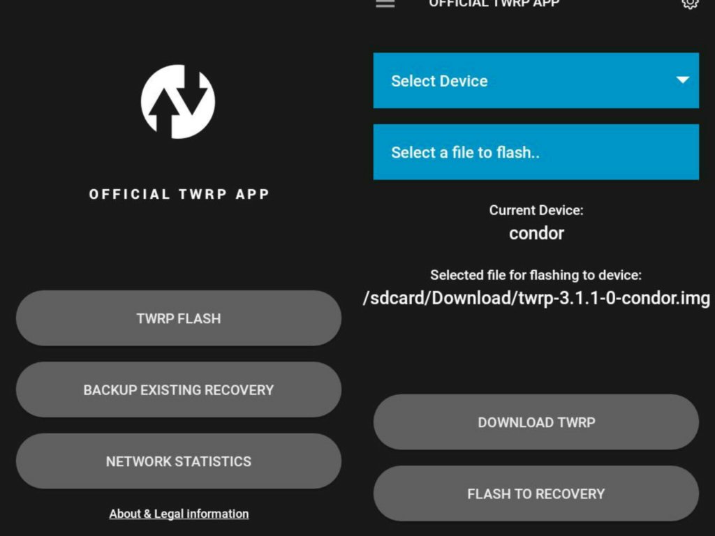 How to quickly update TWRP Recovery without PC.