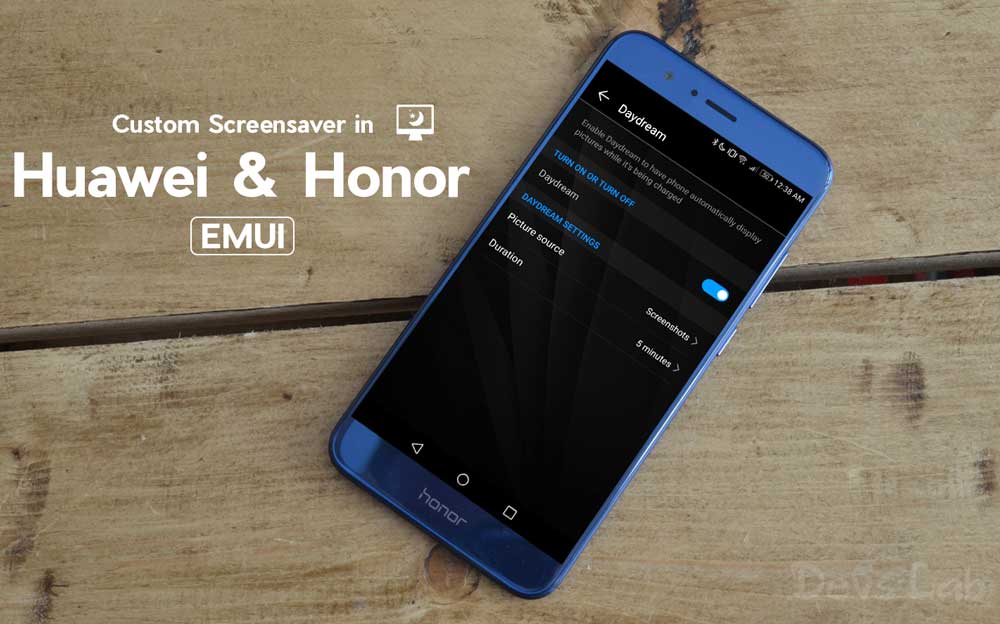 How to set Custom Screensaver on Huawei & Honor devices running EMUI