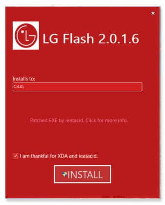 lg flash tool download fail