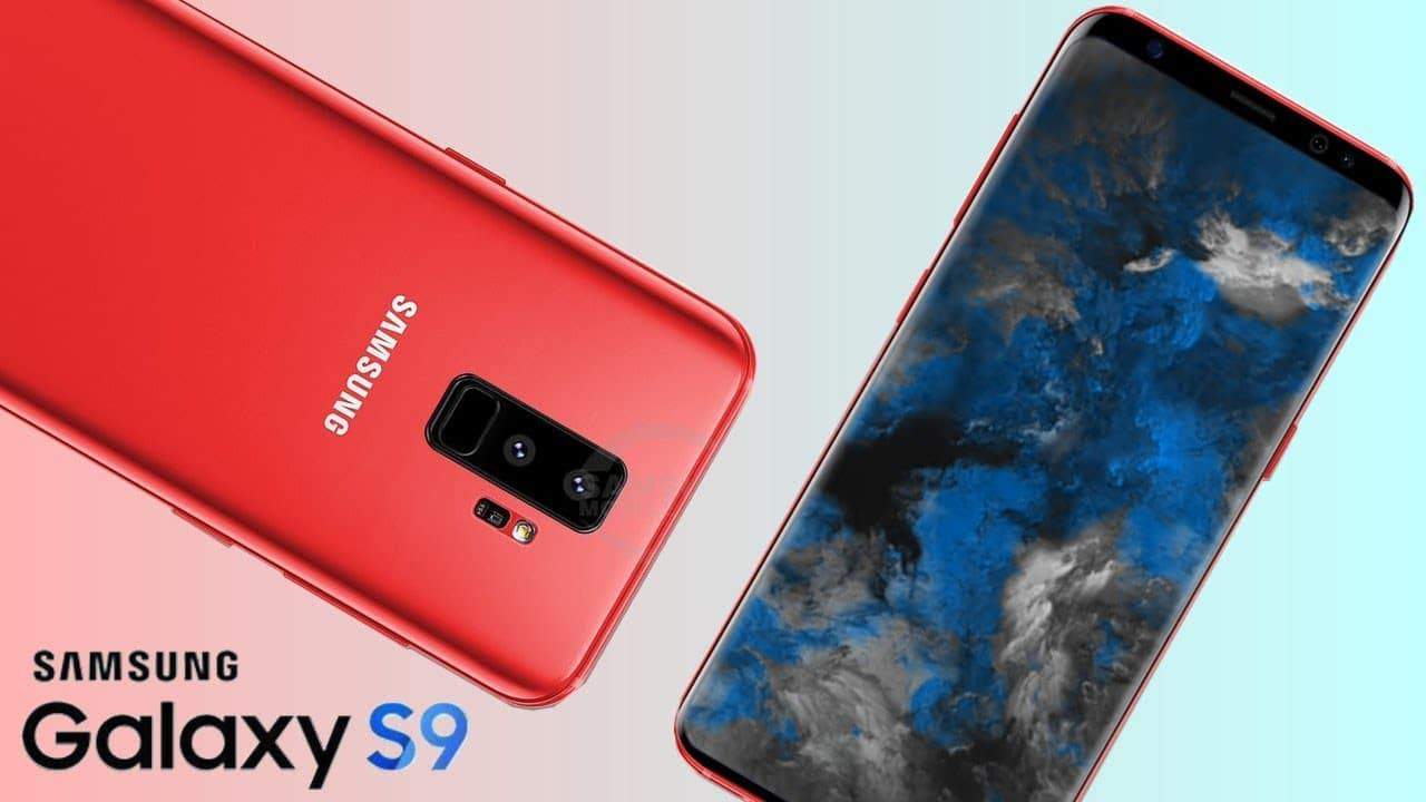 galaxy s9 red