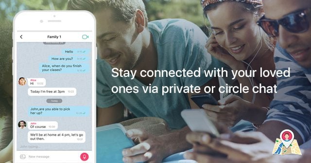 Fameelee locator App features