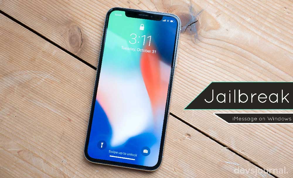 Jailbreak iPhone iPad to use iMessage on Windows