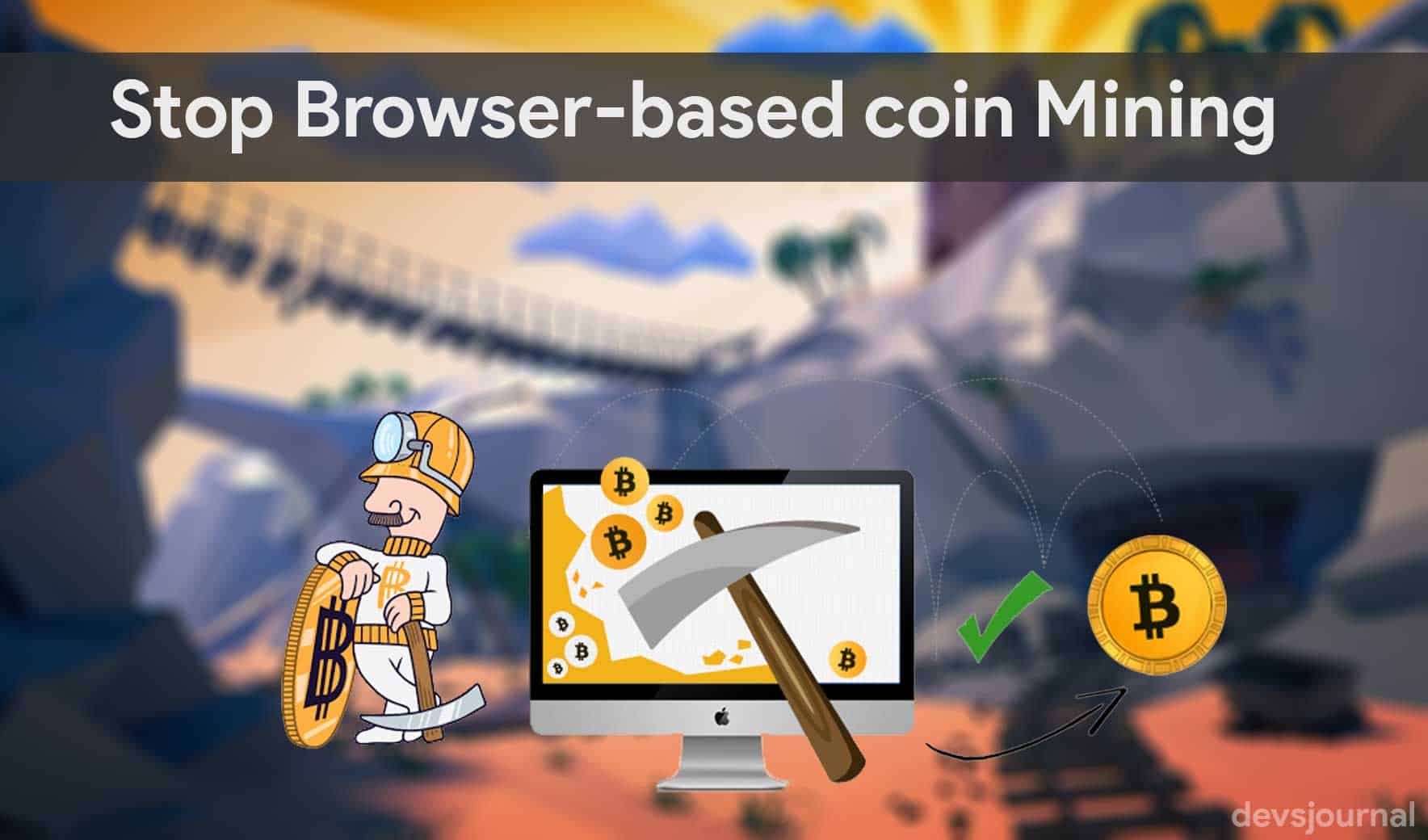 stop browser crypto mining