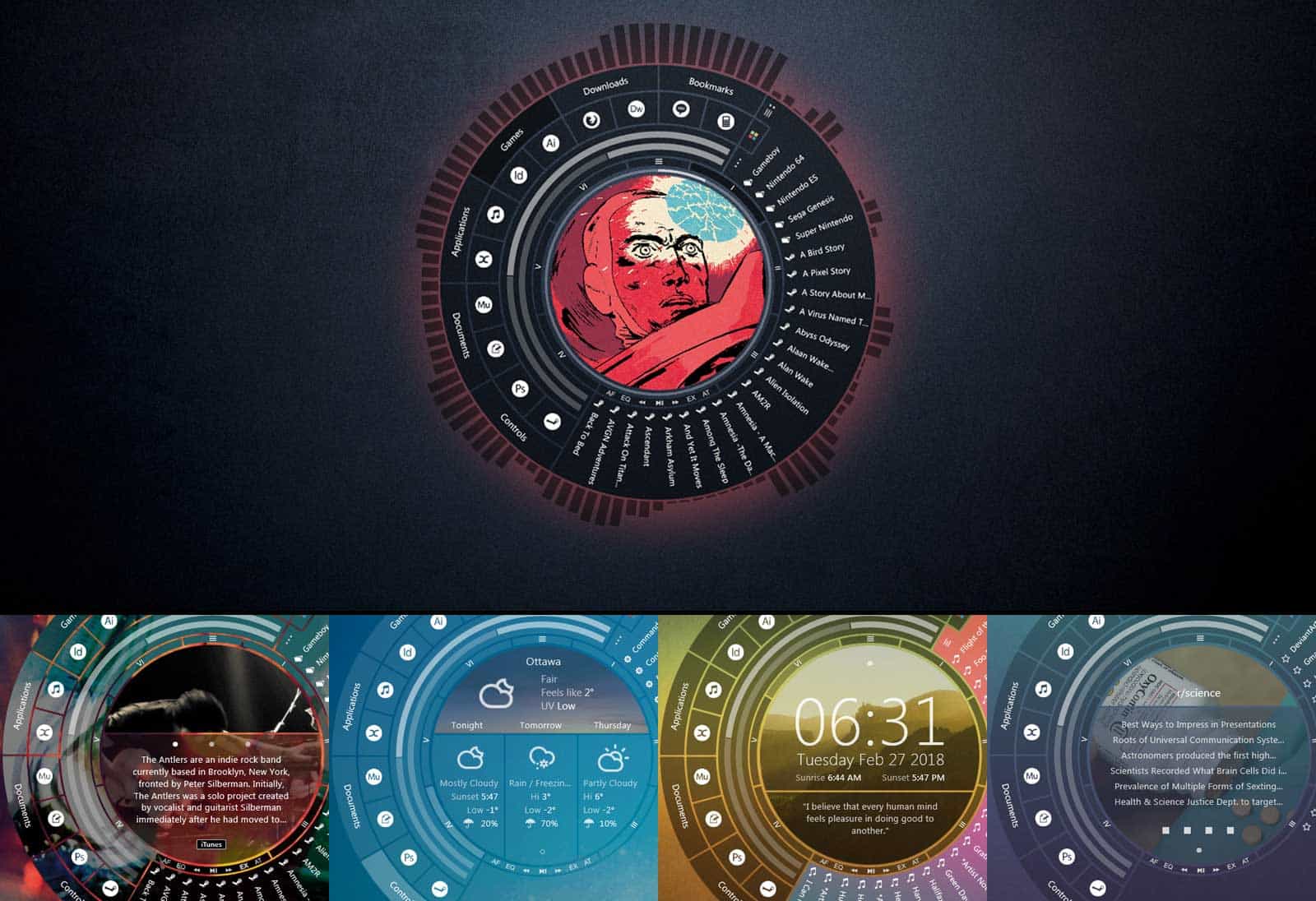 Top Best Rainmeter Skins For Windows Devsjournal