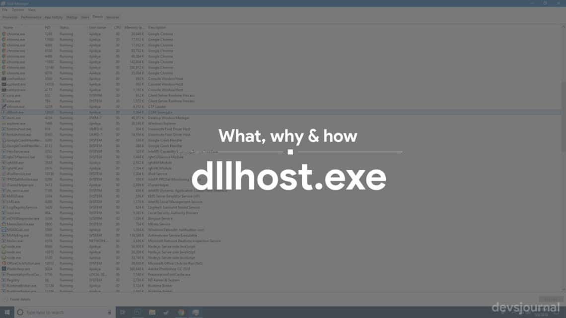 Dllhost exe ошибка приложения как устранить windows 10