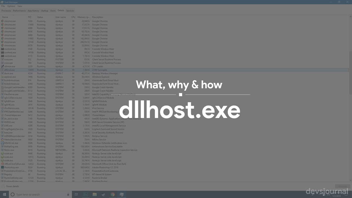 What is COM Surrogate (dllhost.exe) in Windows; can it be a virus?