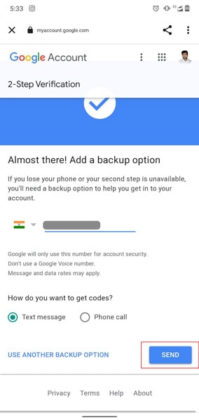 how to backup google authenticator