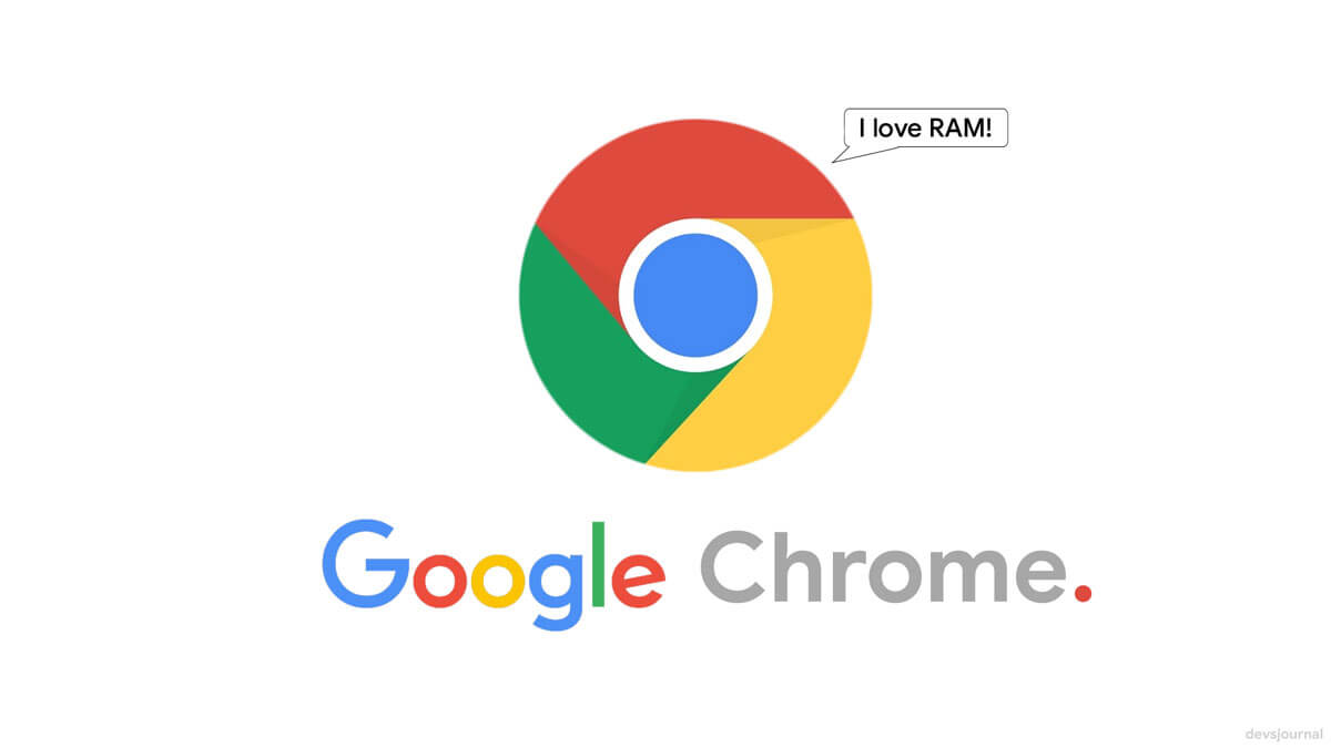 Google Chrome consumes so much RAM