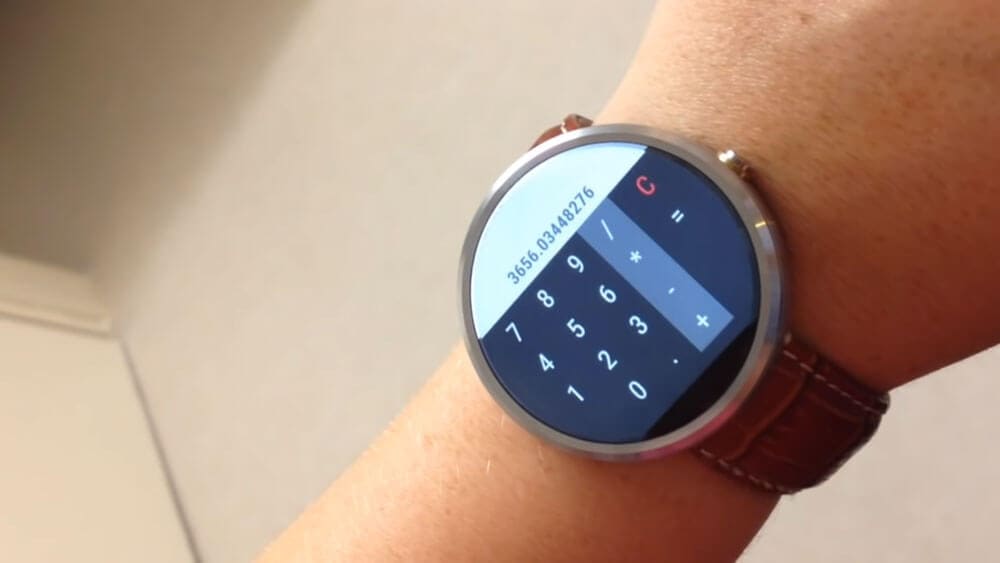 Calculator for Wear OS Watch Gear S3