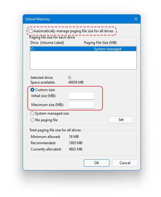 How to Change Virtual Memory in Windows 11