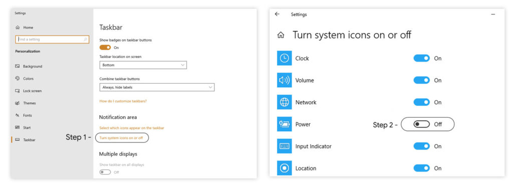 Fix: Battery Icon Missing from Taskbar in Windows 10 ...