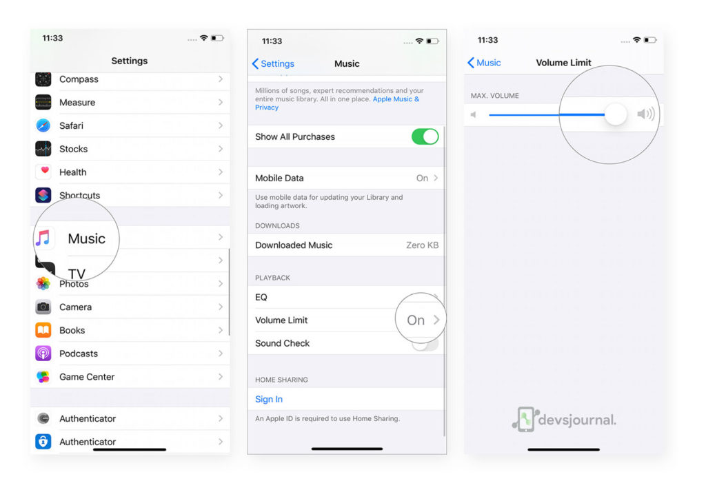 How to remove or increase Music Volume Limit in iPhone