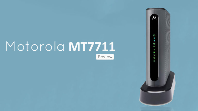 Motorola MT7711 Modem Router Review