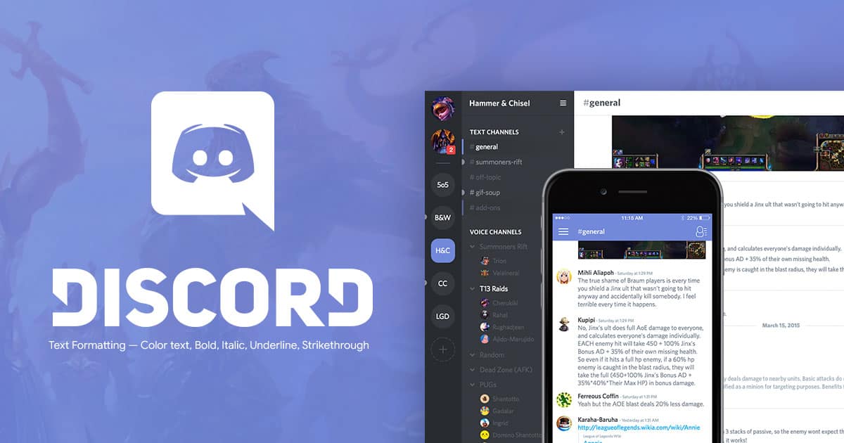 Discord Text Formatting Color Bold Italic Devsjournal