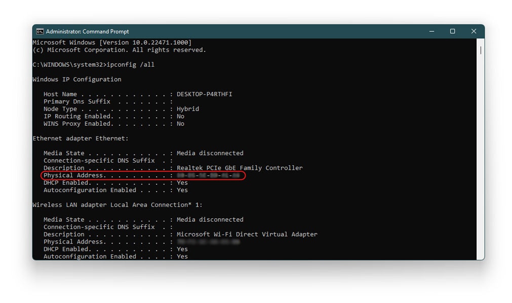 powershell mac address remote computer by ip